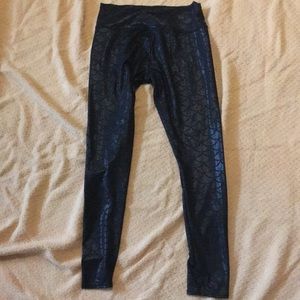 Goth Mermaid Thick Waist Leggings